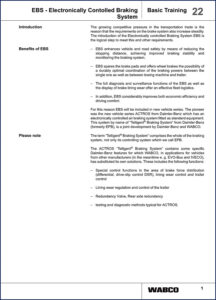 meritor wabco actros training manual, meritor wabco manual, meritor wabco wabco