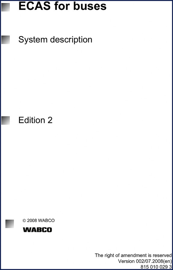 meritor wabco ecas 2008 technical manual, meritor wabco manual, meritor wabco wabco