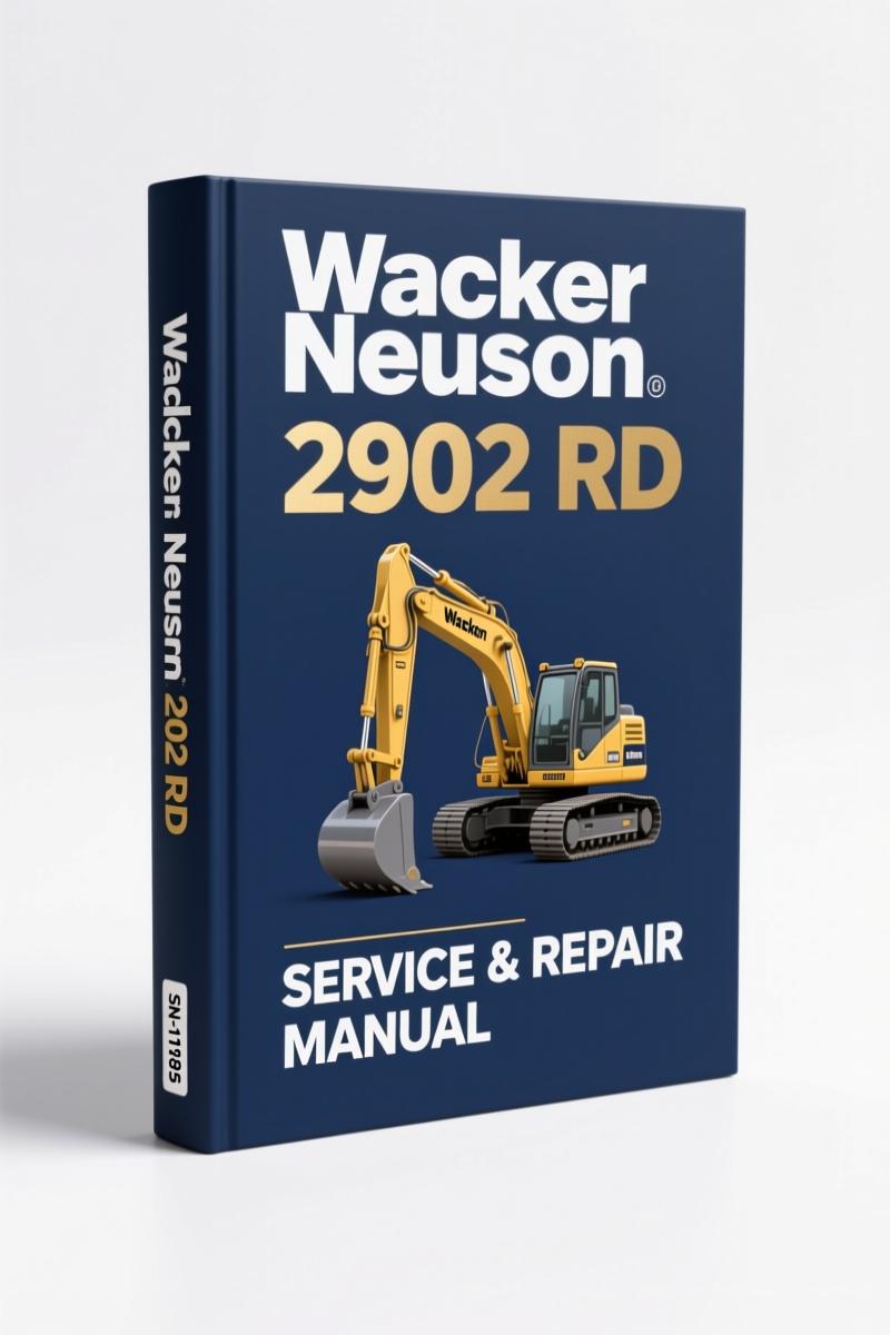 wacker neuson 2902 rd 2009 parts catalog, wacker neuson parts catalog, wacker neuson neuson