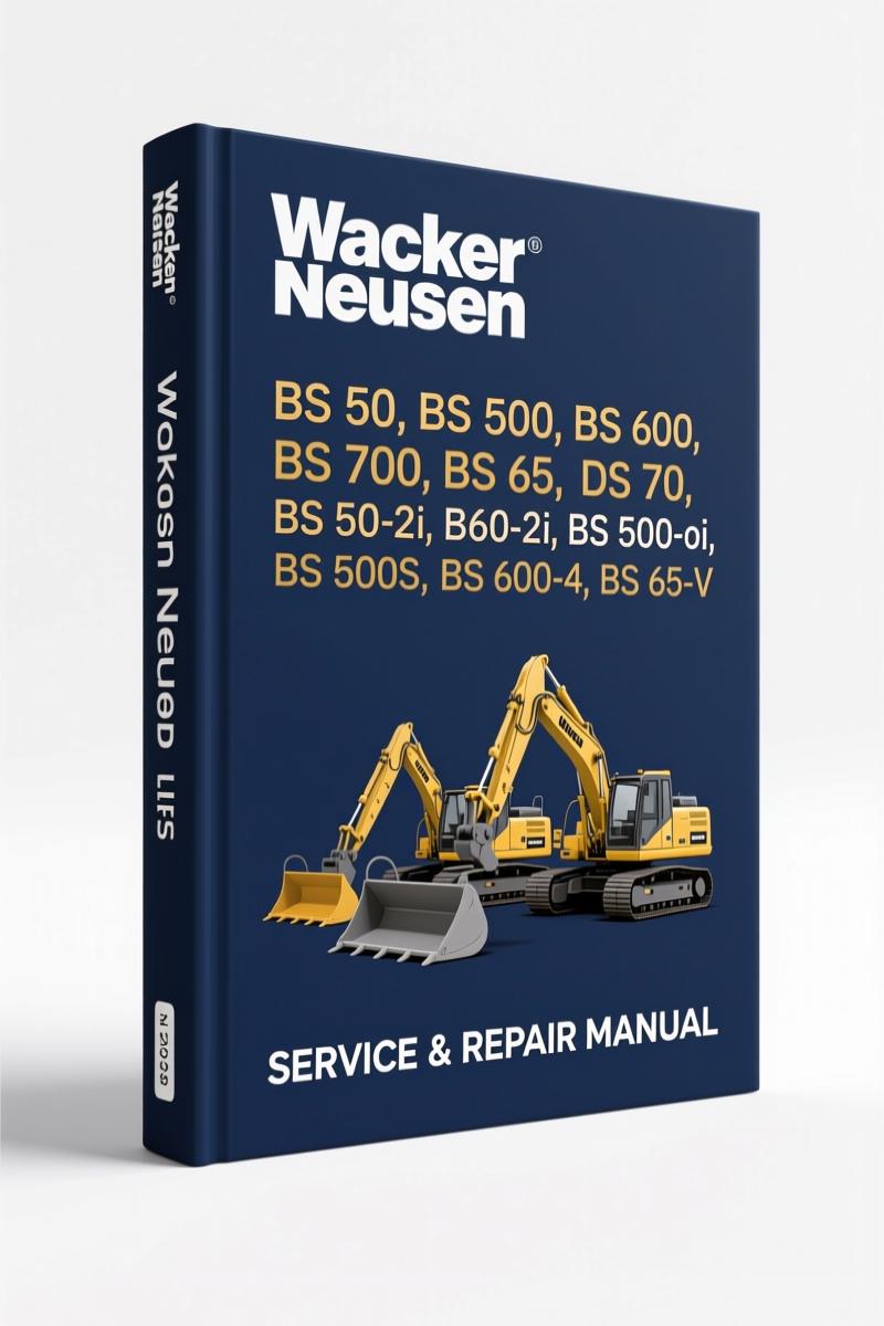 wacker neuson bs 50, bs 500, bs 60,, wacker neuson repair manual, wacker neuson neuson