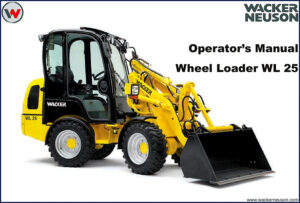 wacker neuson wl25 2008 operators manual, wacker neuson manual, wacker neuson neuson