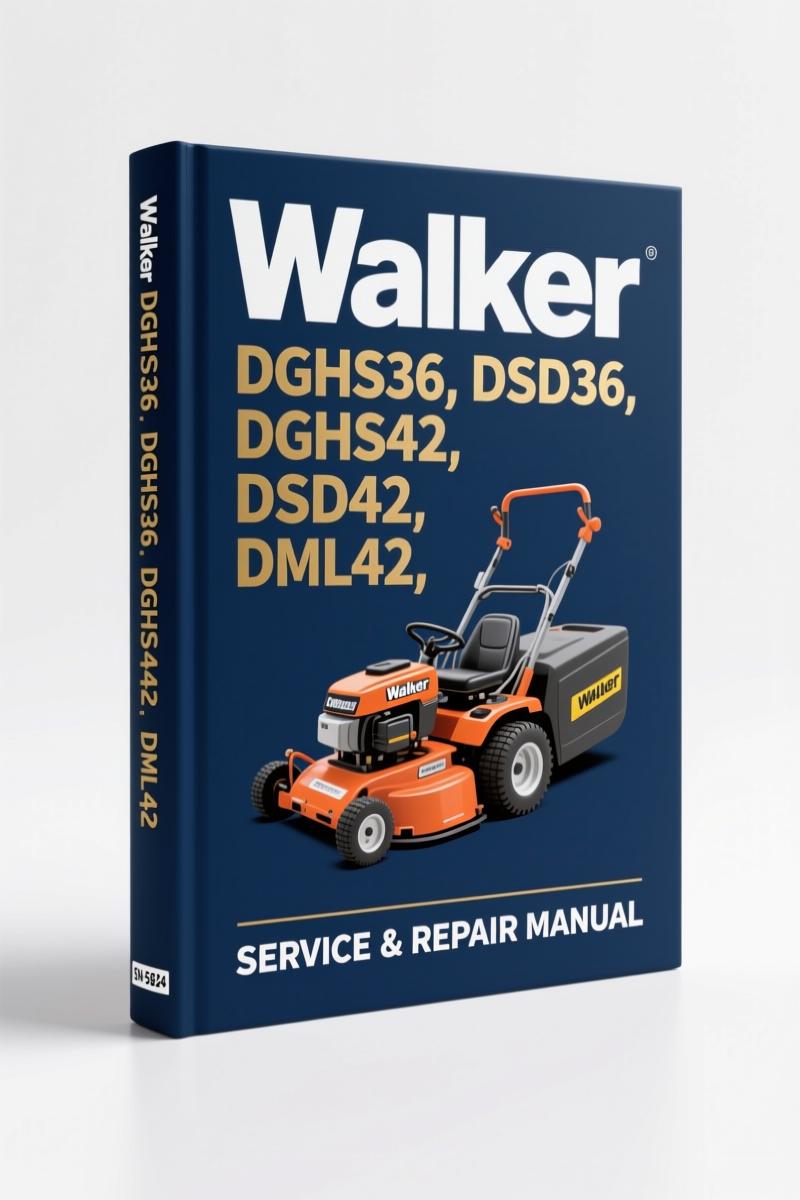 walker dghs36, dsd36, dghs42, dsd42, dml42 2000 parts, walker parts catalog, walker dghs36,