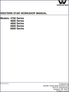 western star 4700, western star manual, western star star
