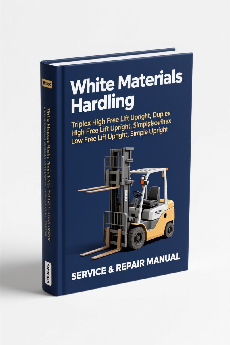 white materials handling upright parts catalog, white materials handling parts catalog, white materials handling materials