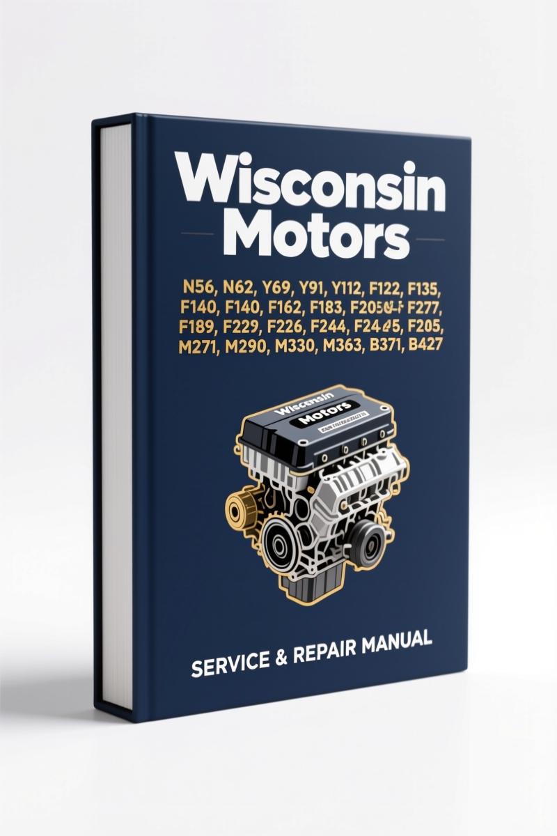 wisconsin motors n56, n62, y69, y91, y112 2006, wisconsin motors repair manual, wisconsin motors motors