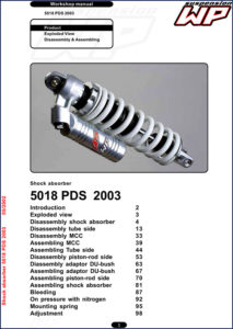 wp suspension 5018 pds 2003 workshop manual, wp suspension workshop manual, wp suspension suspension