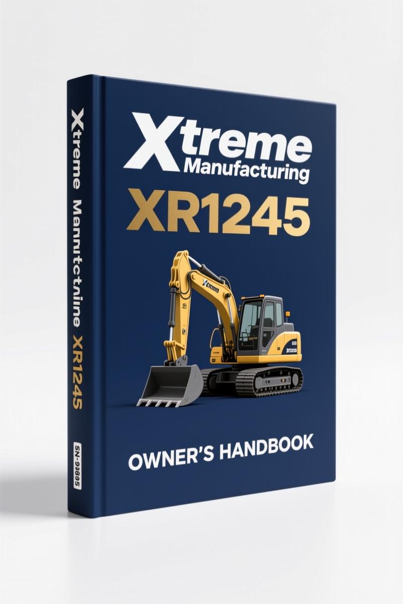 xtreme manufacturing xr1245 operators manual, xtreme manufacturing manual, xtreme manufacturing manufacturing