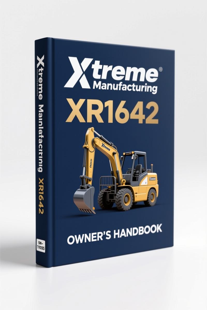 xtreme manufacturing xr1642 operators manual, xtreme manufacturing manual, xtreme manufacturing manufacturing