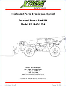 xtreme xr1245, xr1254 2006 parts catalog, xtreme parts catalog, xtreme xr1245,