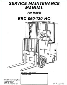 yale erc060, yale manual