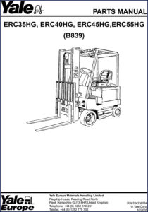 yale erc35hg, yale manual