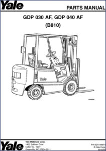yale gdp030, gdp040 2002 parts catalog, yale parts catalog, yale gdp030,