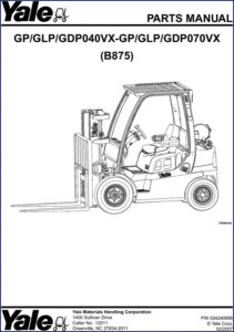 yale gp040vx, yale manual