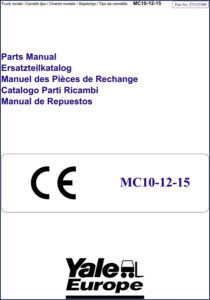 yale mc10, mc12, mc15 parts catalog, yale parts catalog, yale mc10,
