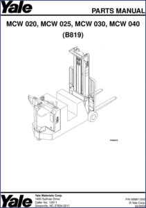 yale mcw 020, yale manual, yale mcw