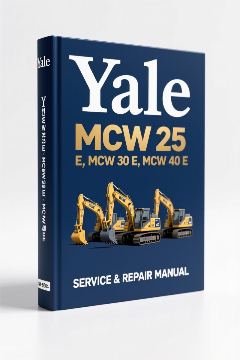 yale mcw 25 e, mcw 30 e, mcw, yale parts catalog, yale mcw