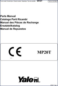 yale mp20t parts catalog, yale parts catalog, yale mp20t