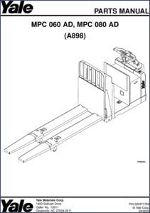 yale mpc 060 ad, mpc 080 ad 2002, yale parts catalog, yale mpc