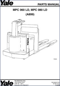 yale mpc 060 ld, mpc 080 ld 2002, yale parts catalog, yale mpc