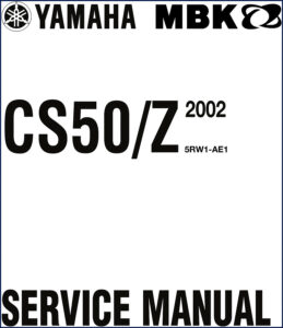 yamaha cs50 2002 service manual, yamaha service manual, yamaha cs50
