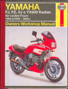 yamaha fz600 fj600 xj600 yx600 workshop manual 1984, yamaha workshop manual, yamaha fz600