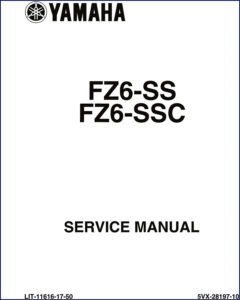 yamaha fz6, yamaha manual