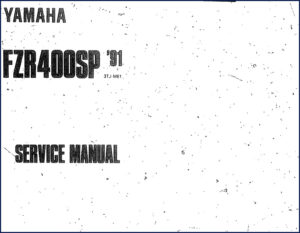 yamaha fzr400sp 1991 service manual, yamaha service manual, yamaha fzr400sp