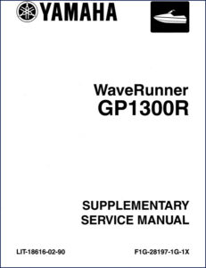 yamaha gp1300r service manual, yamaha service manual, yamaha gp1300r