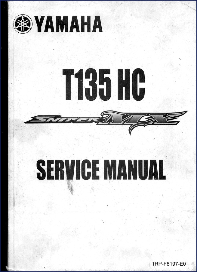 yamaha t135 service manual, yamaha service manual, yamaha t135