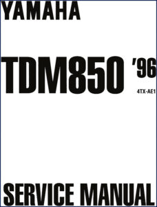 yamaha tdm850 1996 service manual, yamaha service manual, yamaha tdm850