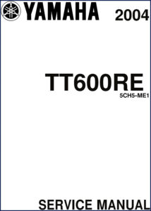 yamaha tt600re 2004 service manual, yamaha service manual, yamaha tt600re