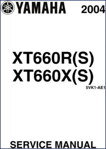 yamaha xt660r xt660x 2003 service manual, yamaha service manual, yamaha xt660r