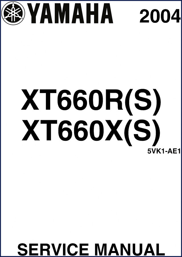 yamaha xt660r xt660x 2003 service manual, yamaha service manual, yamaha xt660r