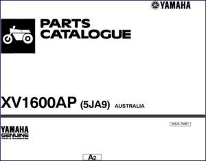 yamaha xv1600ap parts catalog, yamaha parts catalog, yamaha xv1600ap