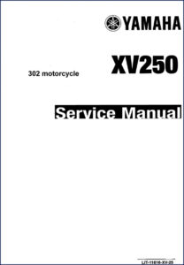 yamaha xv250, xv250g, xv250gc 1994 service manual, yamaha service manual, yamaha xv250,