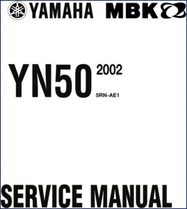2002 yamaha yn50 service manual, yamaha service manual, yamaha yamaha