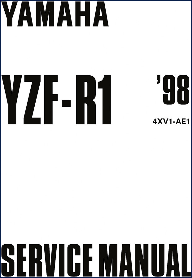 yamaha yzf, yamaha manual