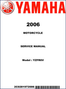 yamaha yzfr6v 2006 service manual, yamaha service manual, yamaha yzfr6v