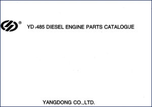 yangdong yd485 parts catalog, yangdong parts catalog, yangdong yd485