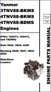 yanmar 3640 3840 4240 2026 2041 2008 parts, yanmar parts catalog, yanmar 3640