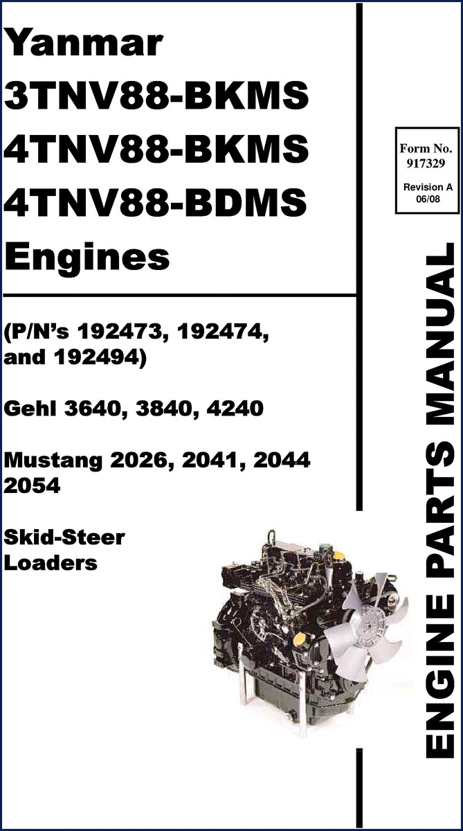 yanmar 3640 3840 4240 2026 2041 2008 parts, yanmar parts catalog, yanmar 3640