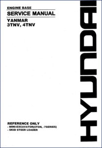 yanmar 3tnv, 4tnv service manual, yanmar service manual, yanmar 3tnv,