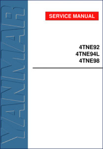 yanmar 4tne98, 4tne92, 4tne94l service manual, yanmar service manual, yanmar 4tne98,