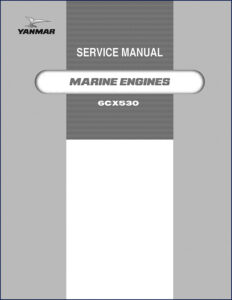 yanmar 6cx530 service manual, yanmar service manual, yanmar 6cx530