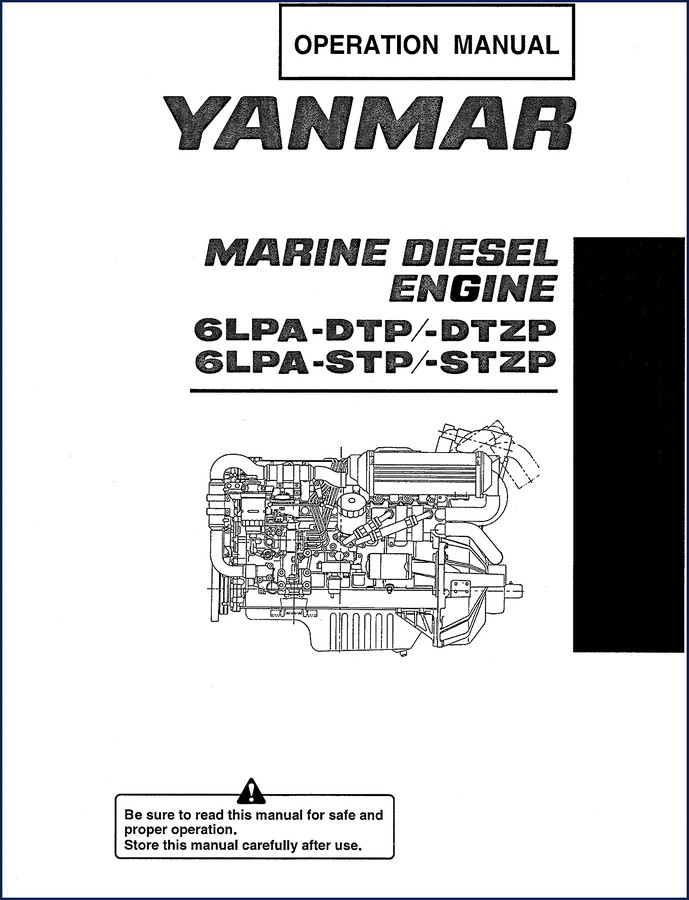 yanmar 6lpa, yanmar manual