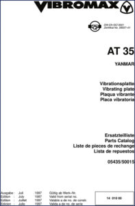 yanmar at 35 1997 parts catalog, yanmar parts catalog, yanmar at