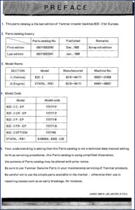 yanmar b22, yanmar manual