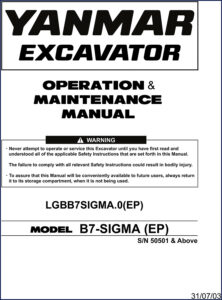 yanmar b7, yanmar manual