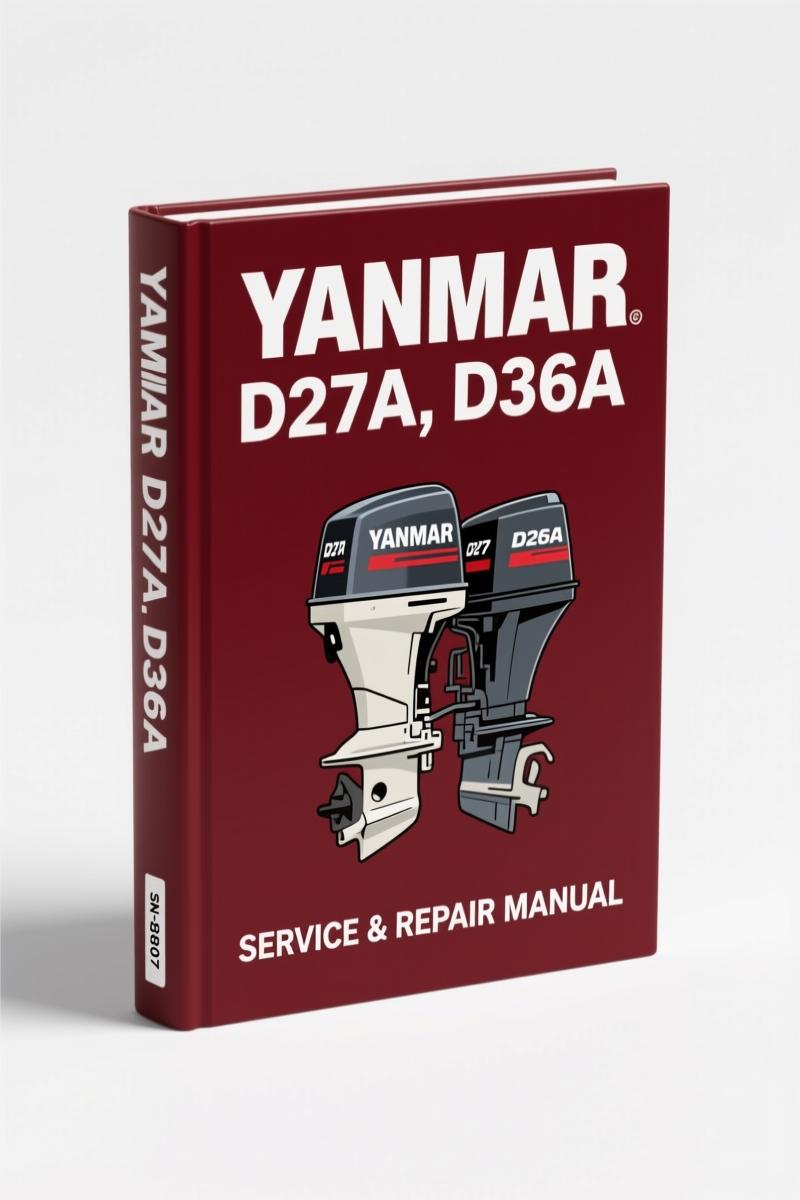 yanmar d27a d36a service manual, yanmar service manual, yanmar d27a