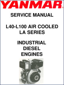 yanmar l40, l100 service manual, yanmar service manual, yanmar l40,